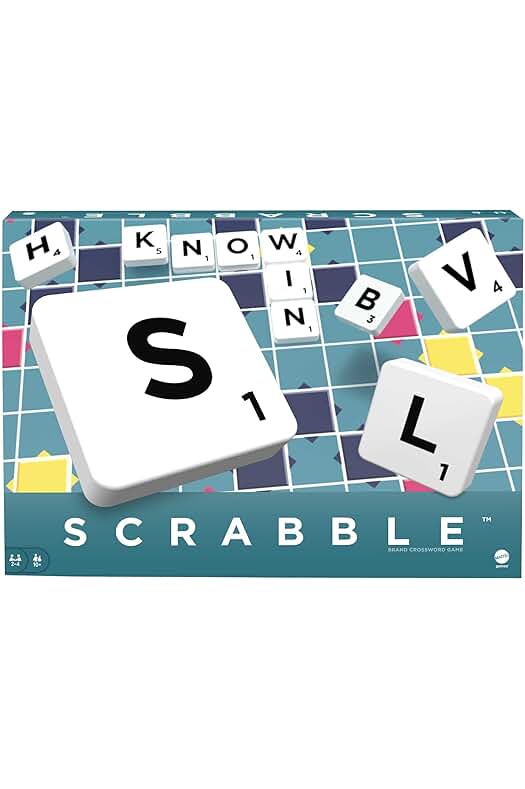 Juego de mesa clásico Scrabble en español para toda la familia.