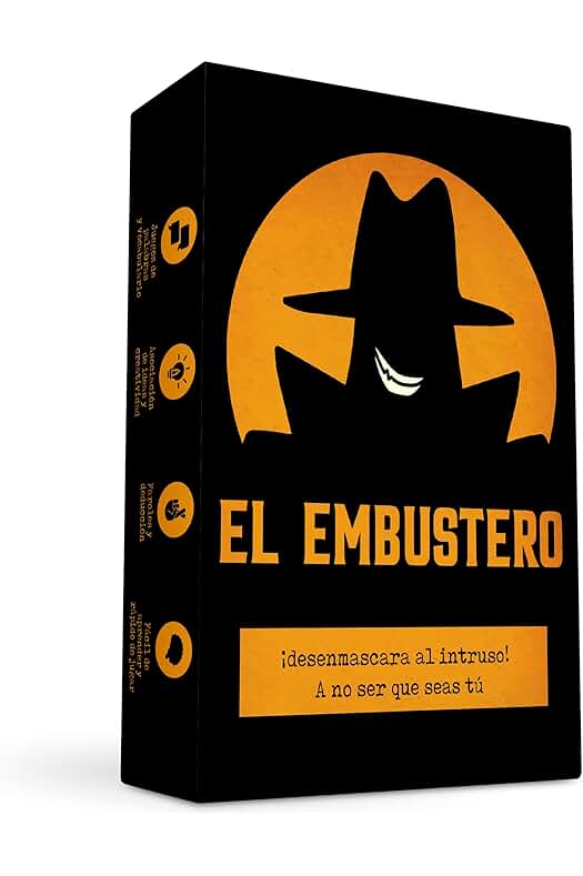 Juego de Mesa El Embustero: Desafía tu creatividad y descubre quién miente con juegos de palabras.
