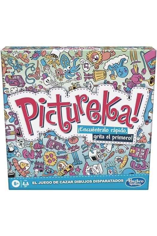Juego de mesa Pictureka: diversión familiar con dibujos para niños mayores de 6 años.