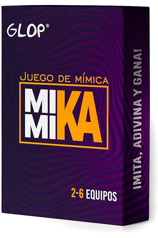 Juego de Mímica: Glop Mimika - Divertido y Desafiante Juego de Gestos para toda la familia.