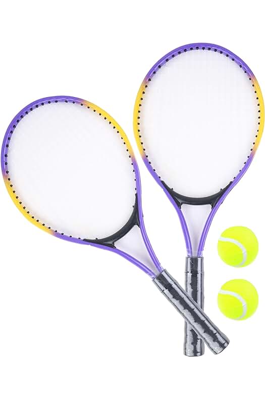 Juego de Raquetas de Tenis para Principiantes - Incluye Pelotas y Bolsa de Transporte.