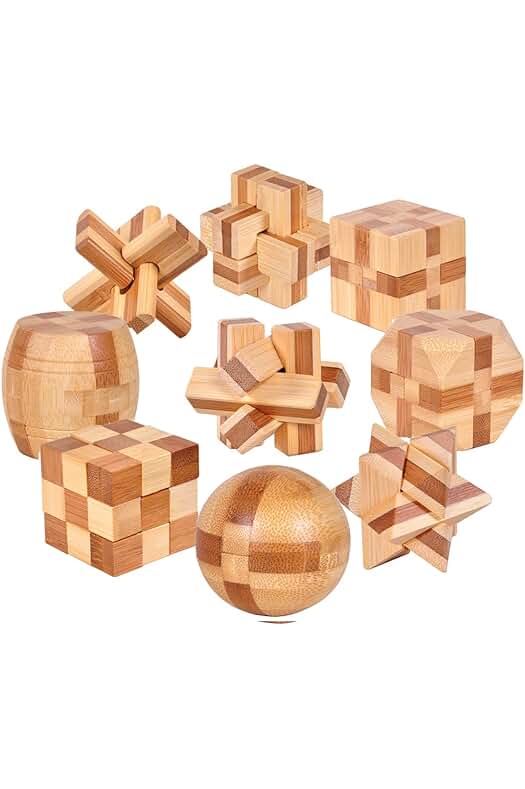Juego de Rompecabezas de Madera - Divertido y Educativo para Niños y Adolescentes