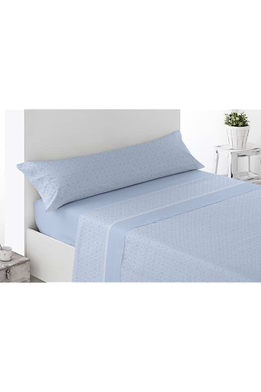 Juego de Sábanas de Verano Energy Colors - 3 Piezas - Noja Azul - Cama 150.