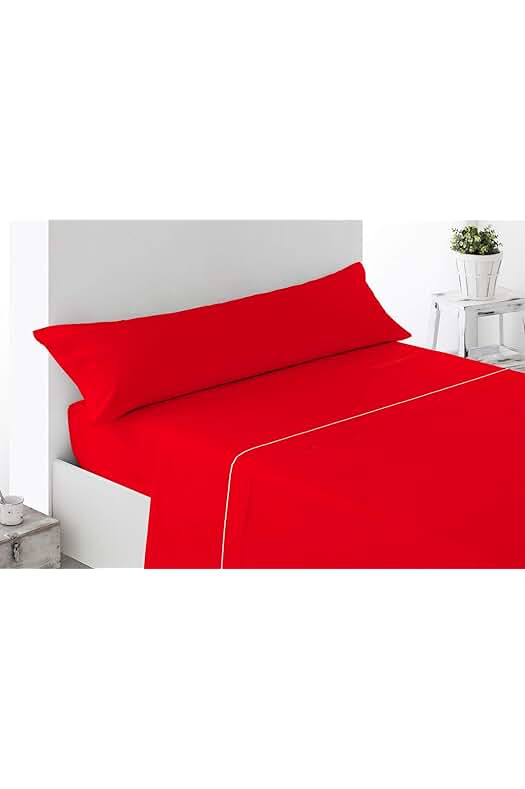 Juego de Sábanas de Verano Lisas - 3 Piezas para Cama Grande - ¡Liquidación!