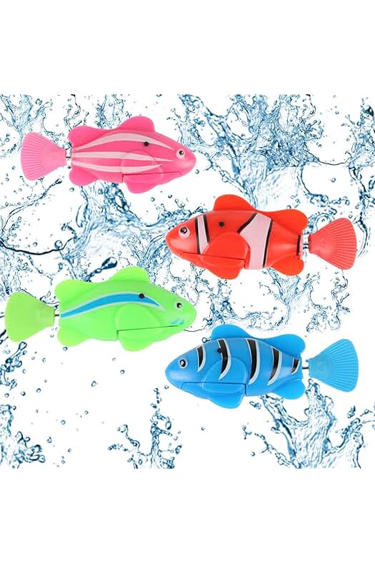 Juguetes de Peces Robot: Divertidos y Realistas Peces de Juguete Electrónicos para Niños.
