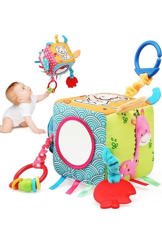 Juguetes Montessori para Bebés de 6-12 Meses: Actividades Sensoriales Educativas - Regalo Ideal