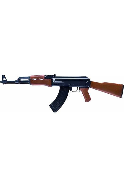 Kalashnikov Airsoft AK-47: Auténtica réplica de madera con potencia de menos de 0,5 Joule.