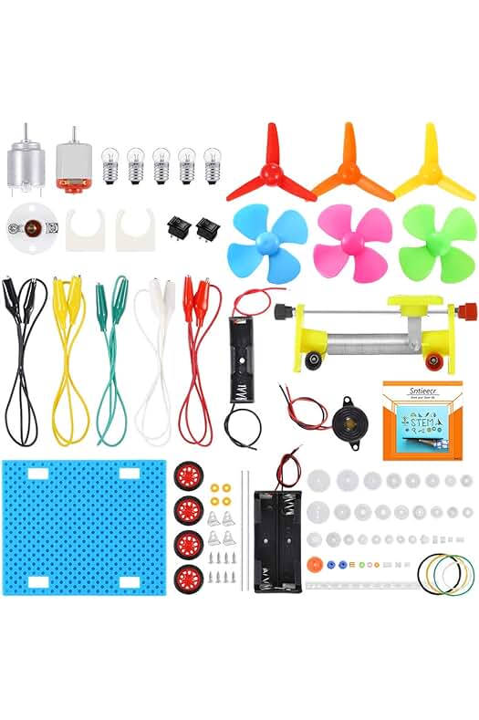 Kit de Aprendizaje de Circuitos Eléctricos para Niños: Experimenta con Circuitos y Diviértete Aprendiendo Ciencia