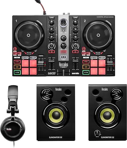 Kit de Aprendizaje para Mezclar DJ: Todo en uno con Software y Tutoriales Incluidos.