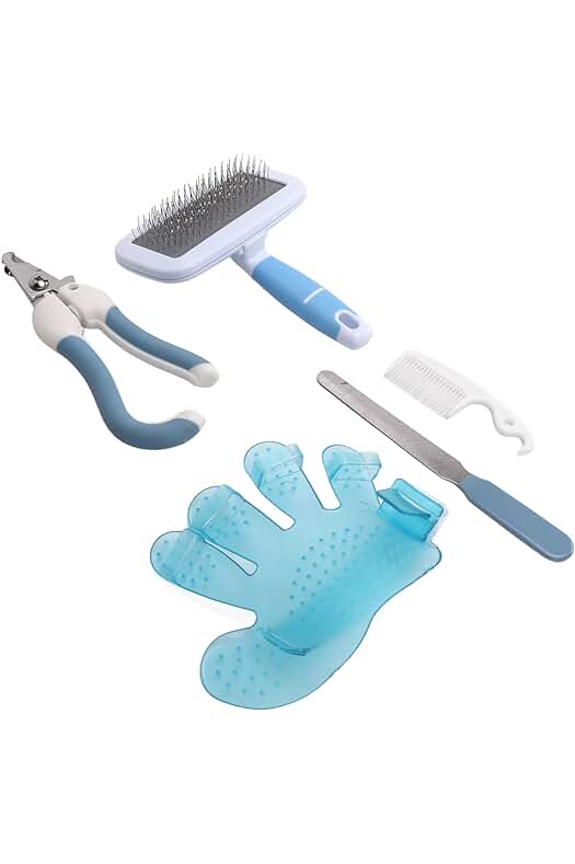 Kit de Aseo Interactivo para Mascotas Pequeñas: Masaje, Limpieza Profunda y Fácil de Usar.