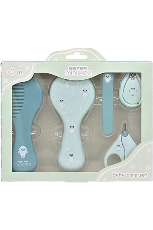 Kit de Aseo para Bebés Beter - Set de 5 Piezas, perfecto para el cuidado del recién nacido.