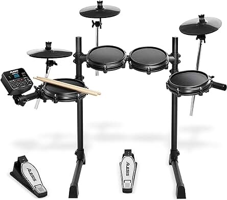 Kit de batería electrónica Alesis Turbo Mesh - Sonidos versátiles y gran robustez