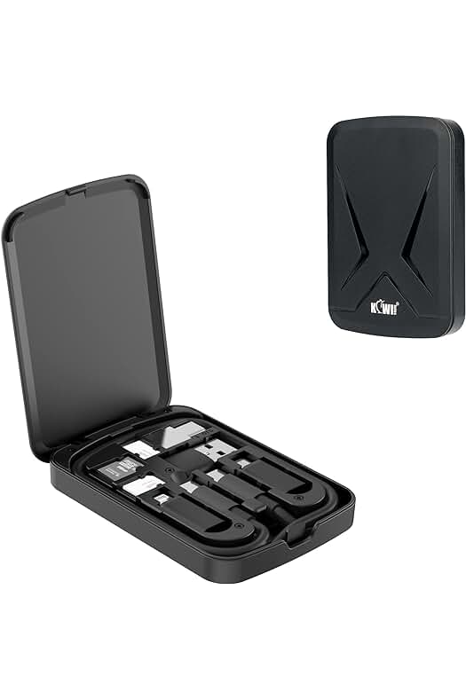 Kit de Cable de Datos Multifunción con Adaptadores OTG, Ideal para Viajes y Coche.