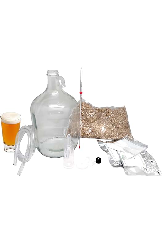 Kit de cerveza casera: todo lo que necesitas para hacer tu propia cerveza artesanal.
