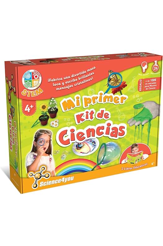 Kit de Ciencias para Niños: Experimentos y Manualidades para Divertirse y Aprender