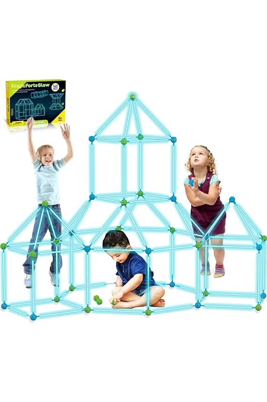 Kit de construcción para niños: Juego de construcción creativa para niños con 140 piezas.