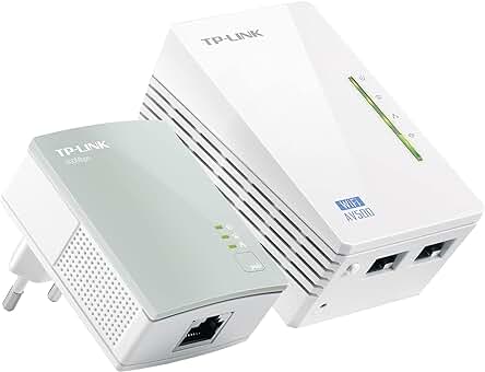 Kit de extensores de red WiFi AV 600 Mbps - TP-Link TL-WPA4220: amplifica y mejora tu conexión.