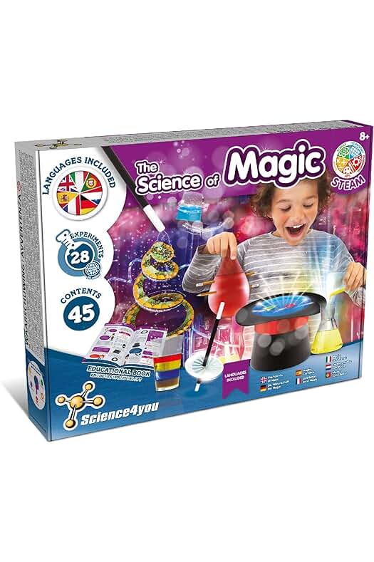 Kit de Magia para Niños: Trucos, Pociones y Diversión para Niños de 8+ años