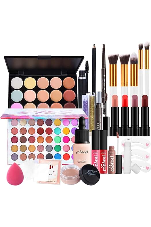 Kit de Maquillaje Completo: El Regalo Perfecto con Todo lo que Necesitas para un Look Deslumbrante.