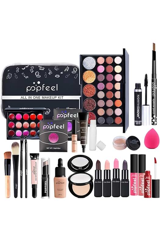 Kit de maquillaje completo: todo lo que necesitas para un look espectacular.