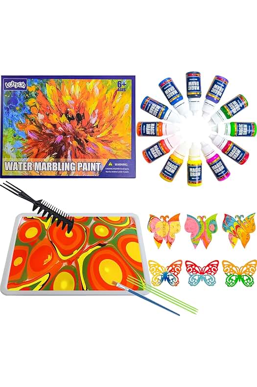 Kit de Pintura para Niños: Divertidas Manualidades con Pintura para Niñas y Niños de 6 a 12 Años.