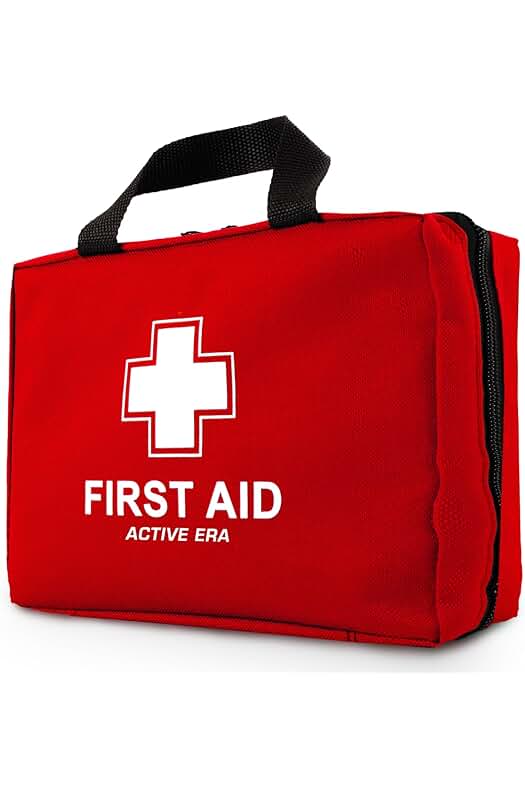 Kit de Primeros Auxilios Active Era de 90 Piezas con Hielo, Lavado de Ojos y Manta de Emergencia