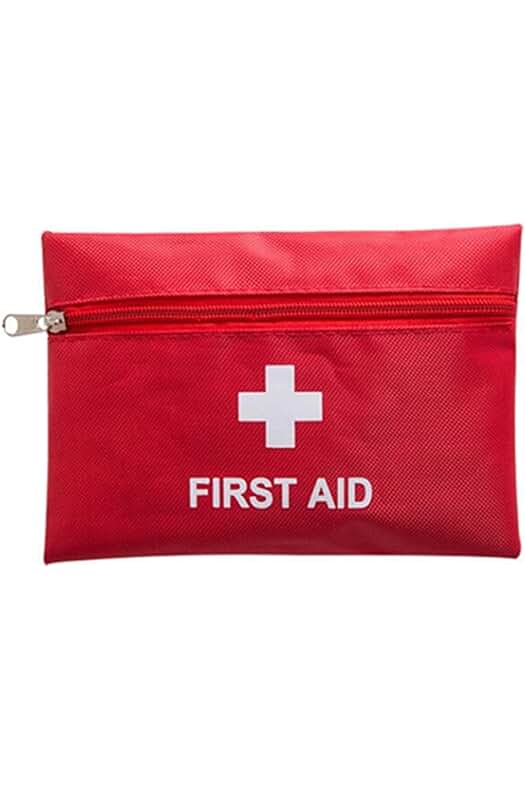 Kit de primeros auxilios impermeable para emergencias al aire libre, camping, viajes y deportes.