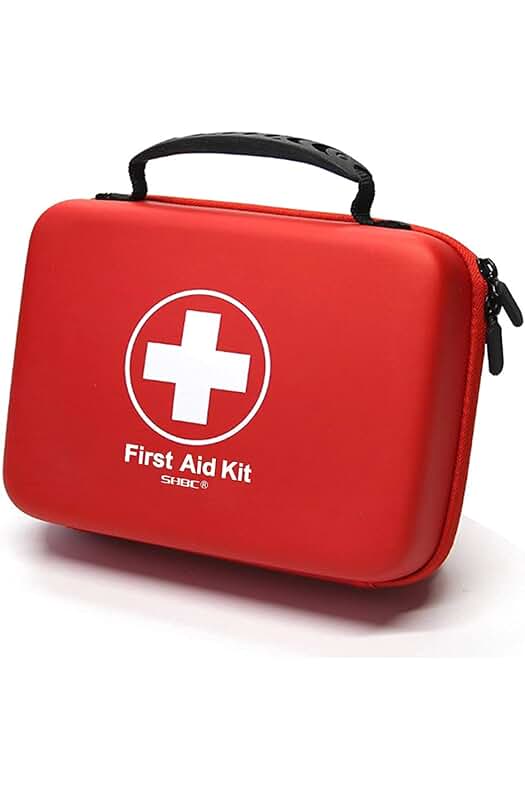 Kit de Primeros Auxilios SHBC: 228 Piezas Esenciales para Emergencias en Familia