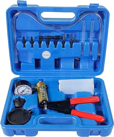 Kit de Purgado de Frenos CCLIFE para Cambio de Líquido de Frenos de Coche.