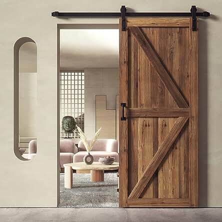 Kit de Rieles de Puerta Corredera CO-Z - Capacidad 100KG - Acero al Carbono - 200CM/6.6FT