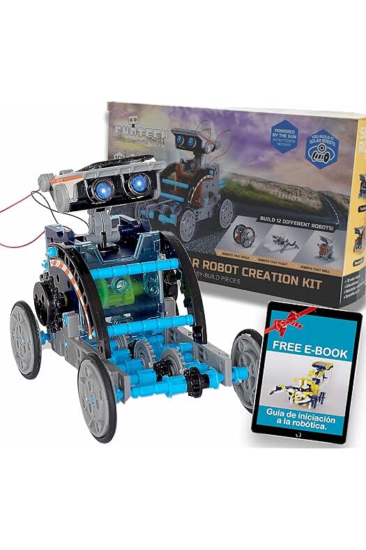 Kit de Robotica para Niños de 8 Años: Construye y Aprende con Tu Propio Robot Solar