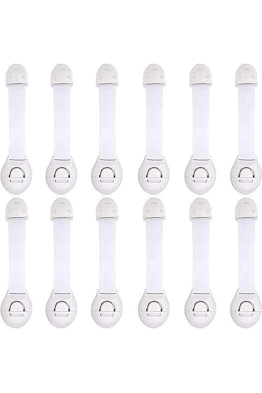 Kit de seguridad para bebés: cerraduras de protección para cajones, puertas y armarios.