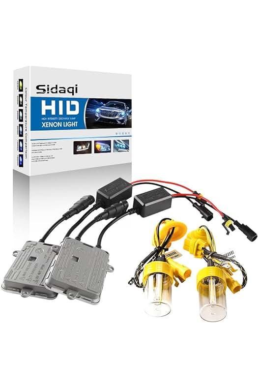 Kit de xenón H1 6000K con balastos delgados: la mejor opción para tus faros de coche.