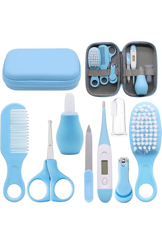 Kit esencial de cuidado del bebé para recién nacidos, regalo perfecto para niñas y niños.