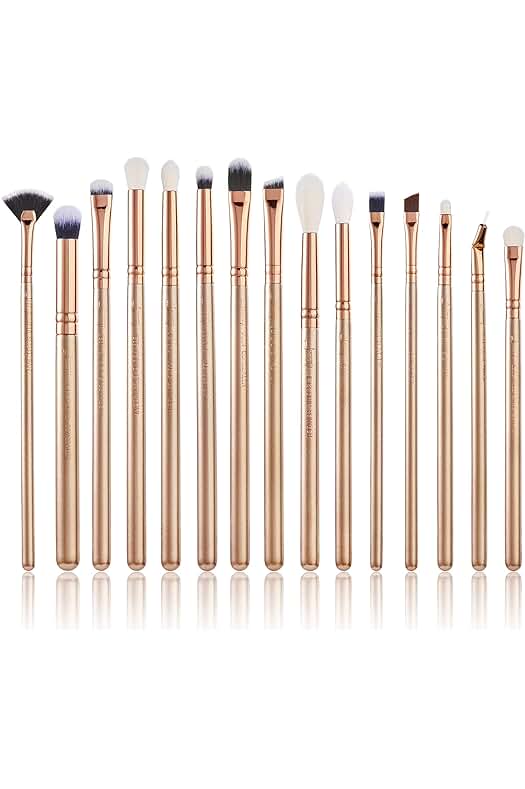 Kit profesional de pinceles de maquillaje para ojos y labios Jessup T407