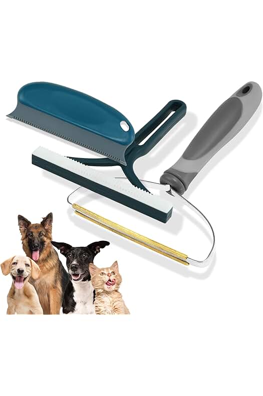 Kit Quita Pelos Mascota: Rollo Quitapelusas + Cepillo para Gatos, Accesorios Hogar.