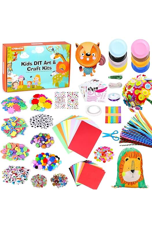 Kits de Manualidades para Niños: Actividades Creativas y Divertidas para Niños de 5 años y más.