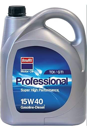 Krafft - Aceite Motor Profesional de Alto Rendimiento TDI/GTI 15w40 5L