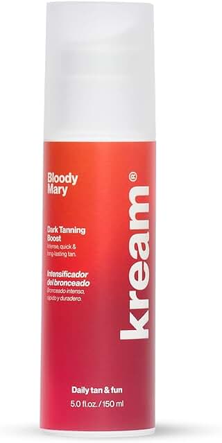 KREAM Bloody Mary, intensificador del bronceado de larga duración, 150 ml.