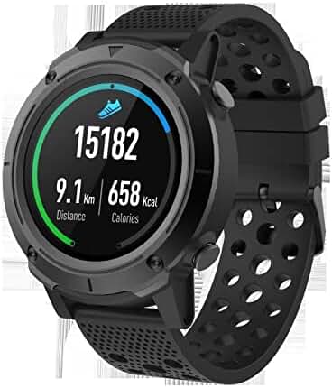 Kubo Smartwatch: Monitor de Actividad con GPS, Impermeable y Compatible con Android e iOS
