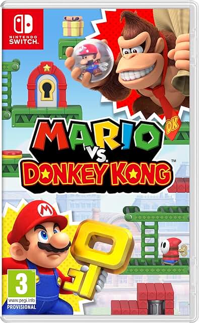 La batalla épica de Mario y Donkey Kong en un emocionante videojuego de plataformas