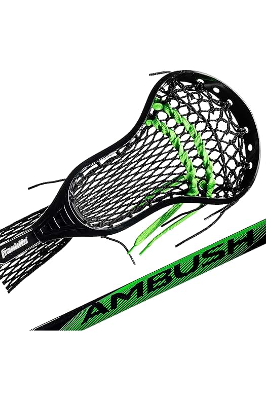 Lacrosse Stick: Varilla de aluminio ligera para niños y adultos - emboscada de ataque y mediocampo.