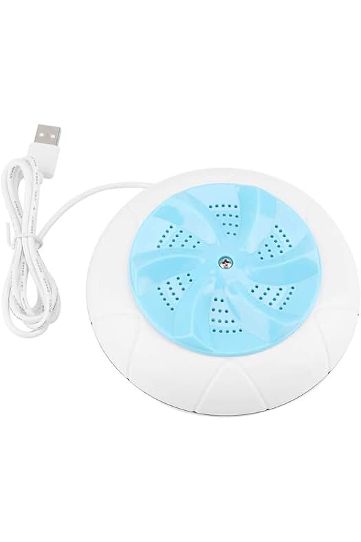 Lavadora portátil compacta para viajes y lavandería infantil - Raguso Mini Lavadora (Azul)