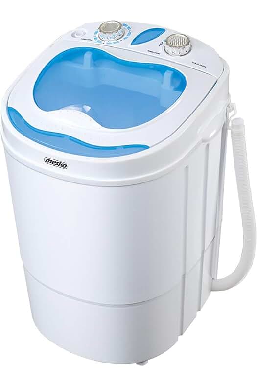 Lavadora portátil MESKO MS8053: compacta y versátil, ideal para viajes en camping y caravanas.