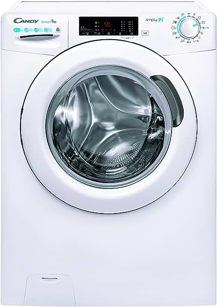 Lavasecadora Candy Smart Pro, eficiente y conectada, con 9KG + 6KG de capacidad.