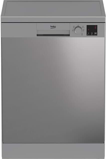 Lavavajillas Beko: Potente y eficiente, con capacidad para 13 servicios y 5 programas de lavado.