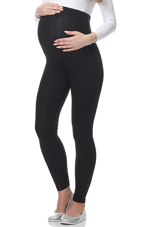 Leggins premamá Be Mammy para embarazo y lactancia cómodos y estilosos.