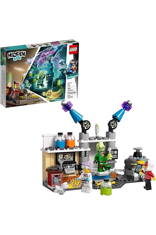 LEGO Hidden Side - Laboratorio de Fantasmas de J. B. con realidad aumentada, Novedad 2019.