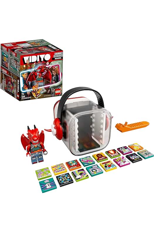 LEGO VIDIYO Metal Dragon Beatbox: Crea vídeos musicales con esta increíble experiencia de realidad aumentada