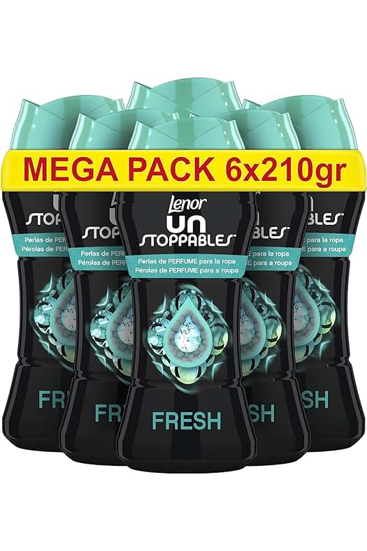 Lenor UNstoppables - Perlas de Frescor con Fragancia Duradera para la Ropa (93 Lavados)